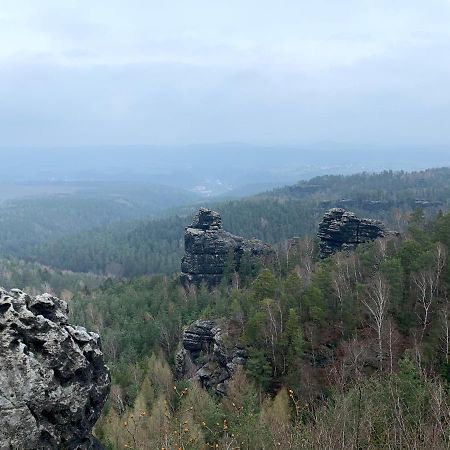 Ferienwohnung Am Malerweg Königstein an der Elbe Dış mekan fotoğraf