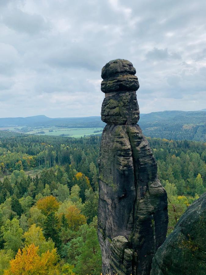 Ferienwohnung Am Malerweg Königstein an der Elbe Dış mekan fotoğraf